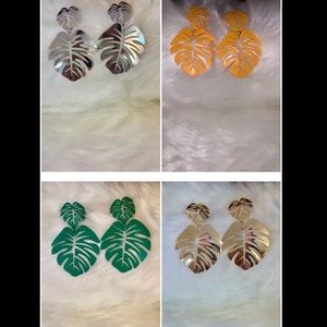 Mixed 2 for $15 Fashion Gorgeous Leaf Earrings